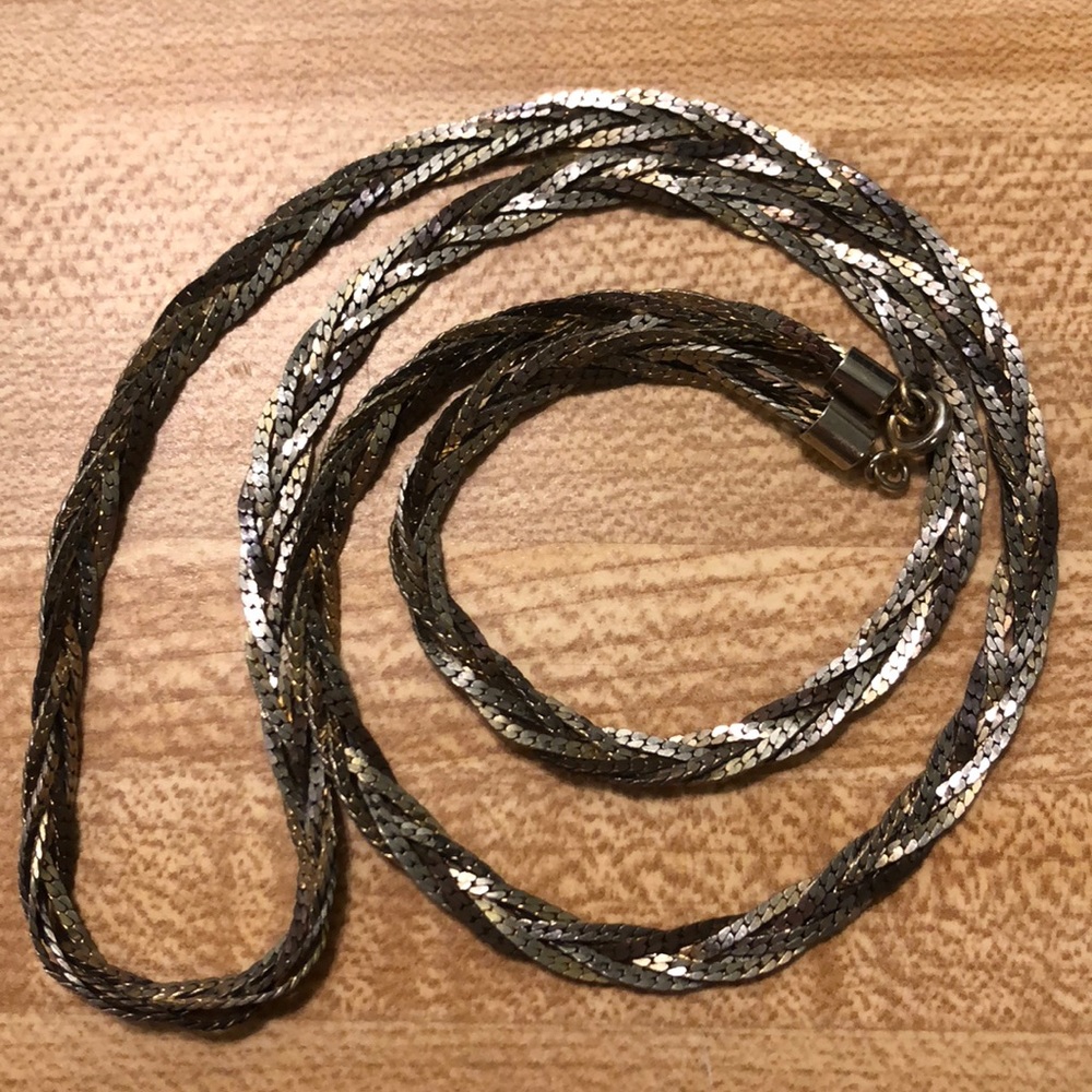 Vintage Mixed Metals Necklace